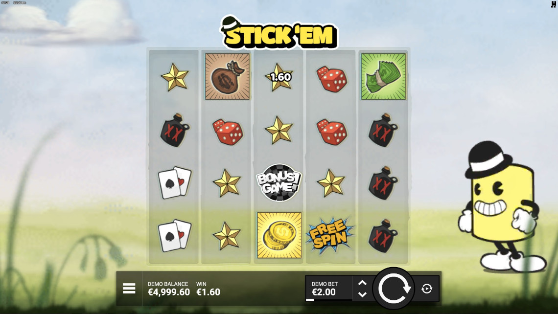 stick em kolikkopeli hacksaw gaming